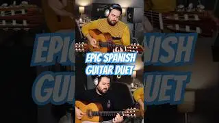 Epic Spanish Guitar Duo | Stunning Improvisation by Majid Ramezani