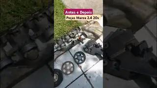 Pe&ccedil;as Motor Marea Weekend 2.4 20v Fivetech #marea #fiat #mecanicadsa #fivetech #shorts #curitiba