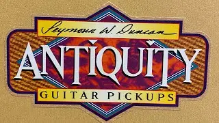 Seymour Duncan, Antiquity, Jazzmaster pickups, Preview