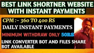 High-Paying URL Shortener with Daily Payments: Boost Your Earnings Now!