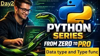 Python Data Types Explained | type() Function & Type Conversion | Python for Beginners
