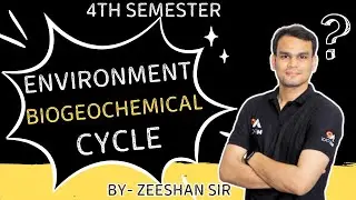 Biogeochemical Cycles | Ecology & Environment | Polytechnic 4th Sem | By Zeeshan Sir