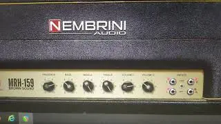 Rock Blues Improvisation with Nembrini Audio MRH159 plugin