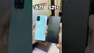 Samsung A71 Vs Samsung S21+ Camera Zoom Test!