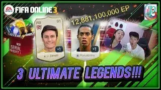 ~3 ULTIMATE LEGENDS!!!~ NOVEMBER SERIAL PACKAGE OPENING 2018 - FIFA ONLINE 3