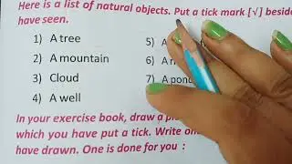 Class 3|| English|| Butterfly 🦋|| Chapter -5|| Water|| Page -73,74|| Activity -6,7