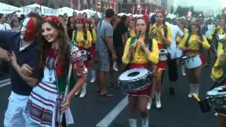 Супер барабанщицы ЕВРО 2012