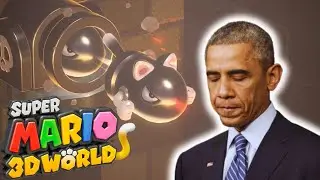 Президенты подвергаются атаке дронов в Super Mario 3D World!