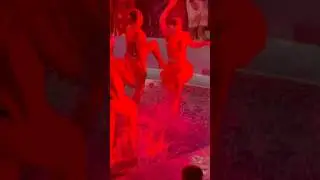 SCARLET NIGHT &hearts;️🔥💦 Party!  Virgin Voyages Brilliant Lady Cruise Ship Caribbean Sea  #westcoastbee