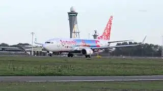 Rare Sunweb Livery 🌞 Transavia Boeing 737-800 (PH-HXM) at Amsterdam Schiphol Airport