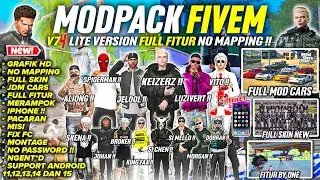 SHARE‼️GTA SA STYLE FIVEM V74 LITE VERSION NO MAPPING FULL SKIN, AND JDM CARS - SUPPORT SEMUA HP !!