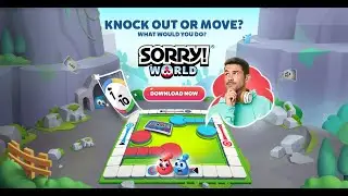 Sorry! World : Fun Gameplay. Discover the fun | Hasbro| Board game| A001 #games #gameplay