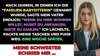 Nach Jahren Als Die Babysitterin Der Familie Sagte Meine Mutter Endlich： Wenn Du Hier Leben Willst..