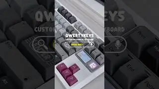 Custom Mechanical Keyboard! ✨QK80 Mk2 🏷️ #desksetup  #keyboard #customkeyboard #keycaps