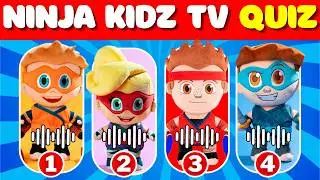 Ninja Kidz TV Quiz / Guess Youtuber Song /Payton, Bryton, Paxton, Ashton