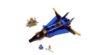 Jay's Storm Fighter &ndash; (Set 9442) &ndash; Speed Build