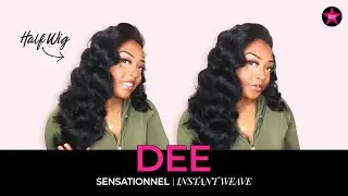 SENSATIONNEL SYNTHETIC HAIR HALF WIG INSTANT WEAVE DEE | SAMSBEAUTY.COM