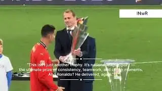 🏆 #CR7 #NationsLeague2025 #GOAT #RonaldoMagic | Ronaldo's Historic Win UEFA Nations League Glory