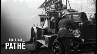 Big Fire At Glasgow Big Fire At Nine Storey Warehouse In Glasgow (1922)