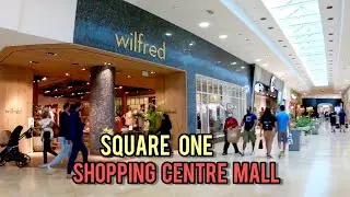 Square one, The Largest Shopping Center Mall in Ontario, Toronto, Mississauga October 2021