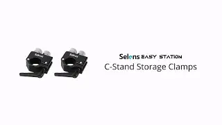 How to assemble Selens C Stand Storage Clamps?