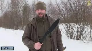 МАЧЕТЕ Cold Steel 97 MKM против ТОПОРА