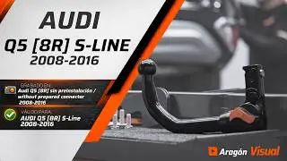 Audi Q5 [8R] S-Line 2008-2016 Montaje de enganche y kit electrónico (84)