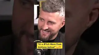 Carl Froch FIRES back at Anthony Joshua for comments on his physical appearance! 😳👀