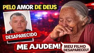 Dona Socorro chora todos os dias esperando notícias do filho desaparecido há 32 dias