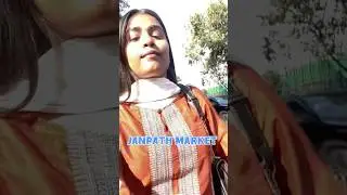 Janpath Market Delhi Vlog | Budget Shopping, Fashion & First Impressions 🛍️