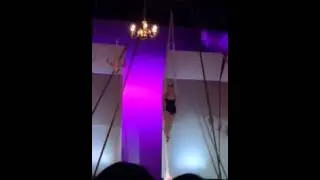 Aerial Silks routine for NASH Fashion Show - Sarah Moslen