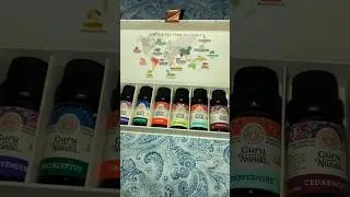 Unboxing Guru Nanda Essentials oils  #essentialoils #gurunanda #aromatherapy #diffuser