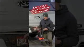 How is the Loowit Lift Powered? #hitchlift #dirtbikelift #electriclift #poweredhitchlift #loowitgear