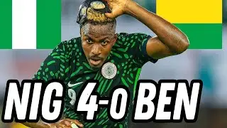 Victor Osimhen DESTROYS Benin! | Nigeria 4-0 Highlights & All Goals