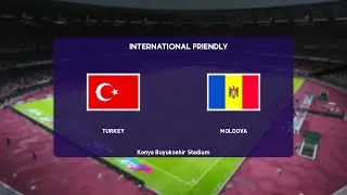 ⚽ Turkey vs Moldova ⚽ | International Friendly (03/06/2021) | PES 2021