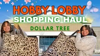 **HUGE ** Dollar Tree & Hobby Lobby Craft Haul 🌸 Spring, Easter & Valentine&rsquo;s