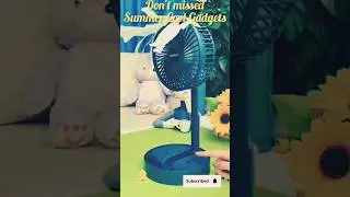 Shocking Summer Cooling FAN Cool Gadgets you Don't See it Before #gadgets #hmedecor