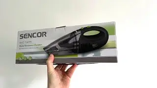 Sencor SVC 190B Hand Vacuum Cleaner Unboxing