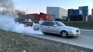 1000 HP OM606 BURNOUT - TERRORBENZ x MDR RACING