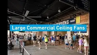 Large Commercial Ceiling Fans Loop | MacroAir Fans