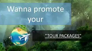 Where to promote Tour Packages (B2B)