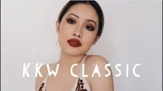 THANKSGIVING MAKEUP LOOK | How to Enhance Double Eyelids Ft. KKW Classic Palette