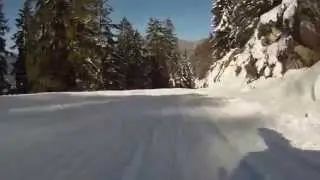 Rodel Battle: Am Wallberg im Winter -  Tegernsee, Bayern, Deutschland