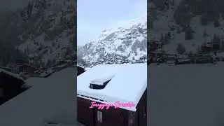 #zermatt #winterwonderland #swissview #wintervillage #swisslife #amazingview #inangyayaswisslife