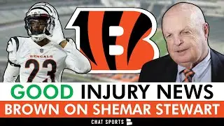 Bengals Get GOOD Injury News + Mike Brown Sounds Off On Shemar Stewart, Bengals Training Camp Rumors