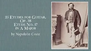 Napoleon Coste. Estudio nº17. José María Gallardo del Rey