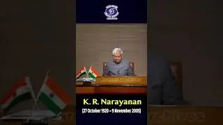 K. R. Narayanan | Former President & Vice President | Ideals of Mahatma Gandhi