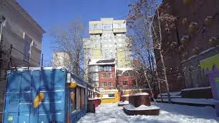 Ростов-на-Дону. 26 января 26г. Улица Пушкинская. Солнце вышло, как по заказу. Мороз 16 градусов.