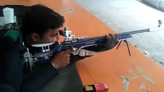 .22 Rifle shooting Walther KK500 in 50mtr range..
