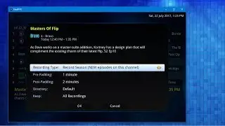 Настройка IPTV в Новой Зеландии в NextPVR